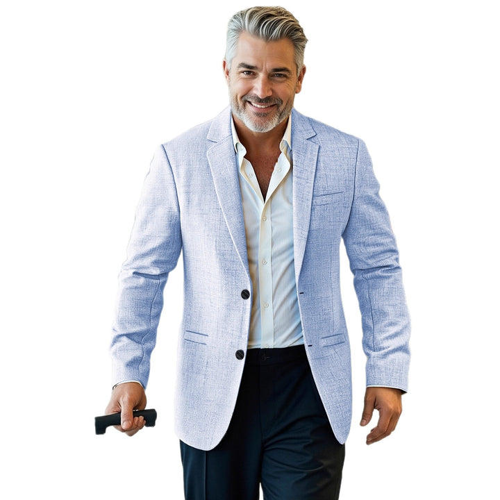 Herren eleganter Slim-Fit Freizeitblazer Drune