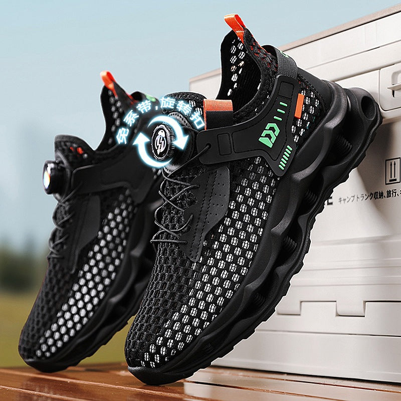 Damen atmungsaktive Laufschuhe mit innovativem Boa-Schnürsystem Drune