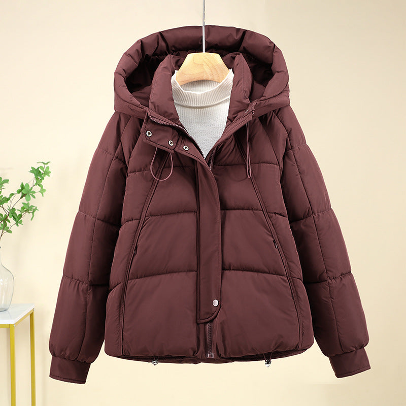 Damen hochwertige wattierte Funktionsjacke mit Kapuze und isolierenden Einsätzen Drune