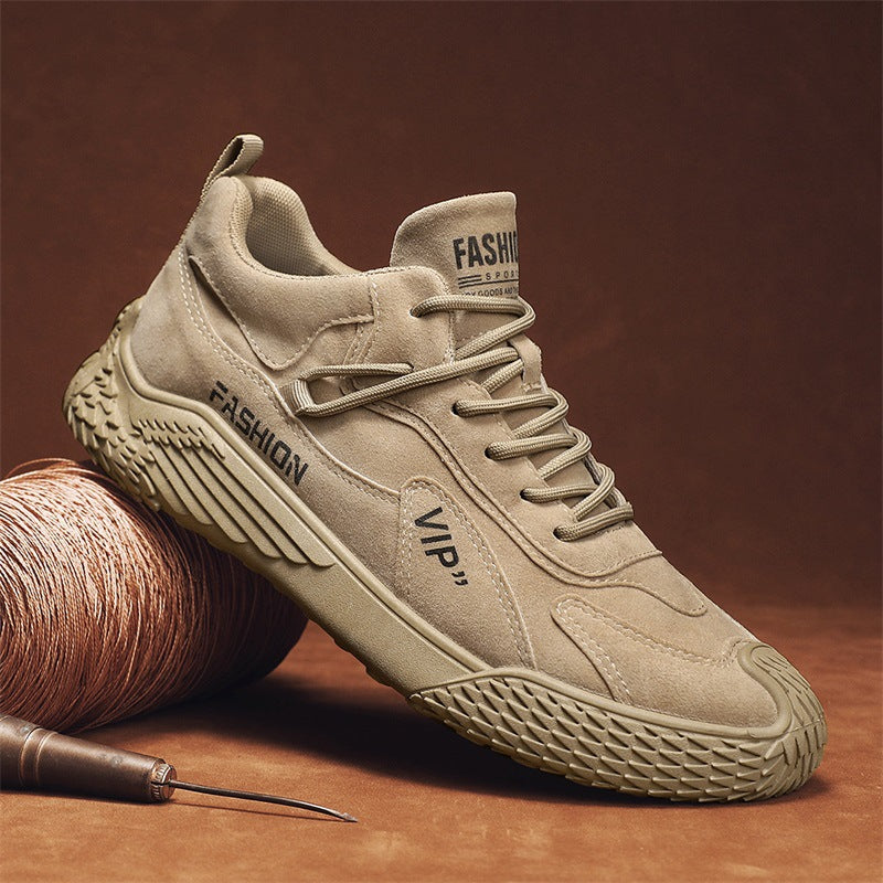 Herrenschuhe Freizeit Wildleder Sport Sneaker Drune
