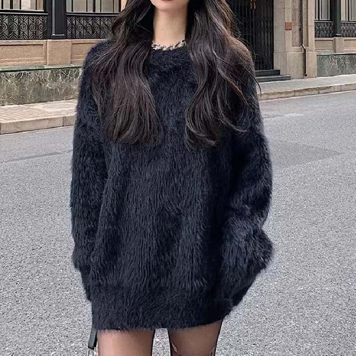 Drune | Weicher Strickpullover Mohair Luxuriöser Komfort
