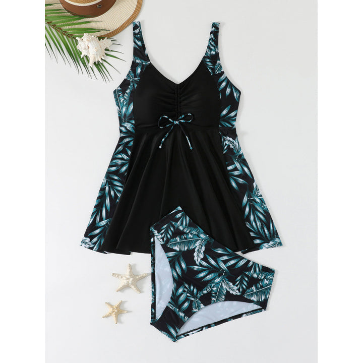 Damen Strandkleid Badeanzug Drune