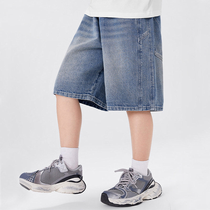 Jungen lässige Denim-Shorts mit einzigartigen Details Drune