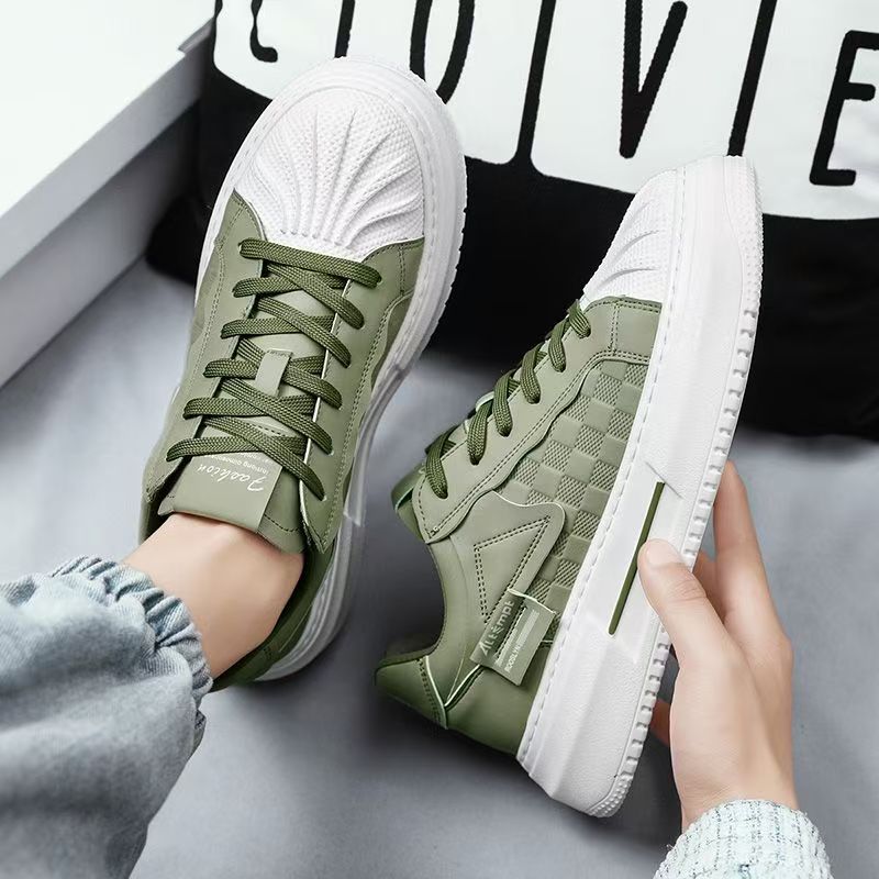 Damen modische Sneaker mit dickem Plateau und einzigartigem Design Drune