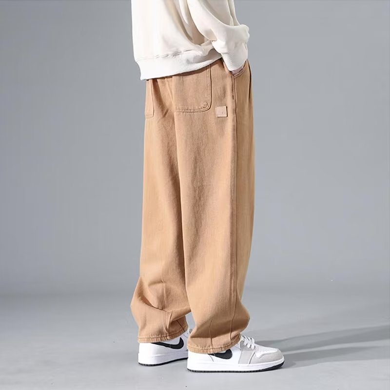 Herren Bequeme Weitgeschnittene Cargo-Hose Drune