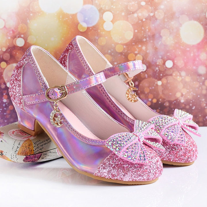 Mädchen Elegante Ballerinas mit Schmuckapplikationen Drune