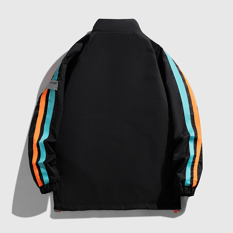 Herren Sportliche Windbreaker-Jacke Drune
