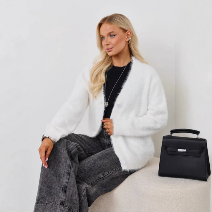 Damen Kuschelige Cardigan Drune