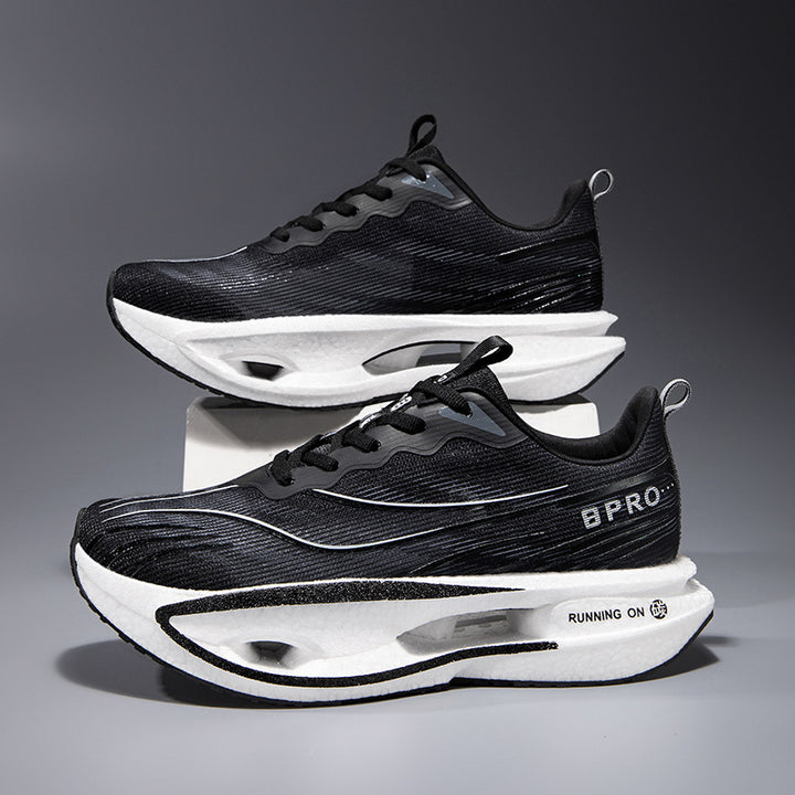 Unisex Performance-Laufsneaker mit Drehverschluss, geformter Hohlkammer-Zwischensohle und atmungsaktivem Strickobermaterial Drune
