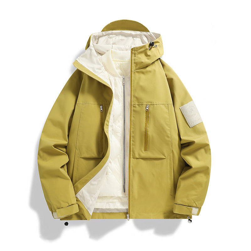 Damen Multifunktionale Übergangsjacke mit abnehmbarer Innenjacke Drune