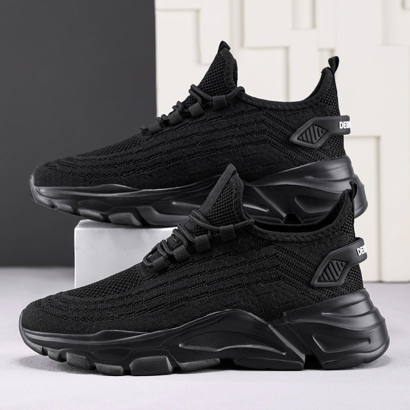 Herren Strick-Sockensneaker mit stoßdämpfender geformter Plateausohle Drune