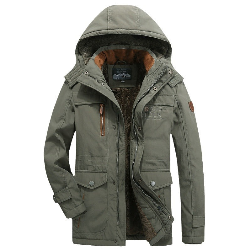 Herren Funktionsjacke mit Teddyfutter Drune