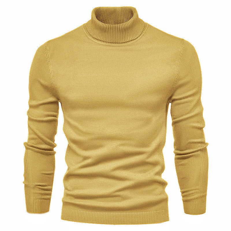 Herren Rollkragenpullover aus hochwertiger Wolle Drune