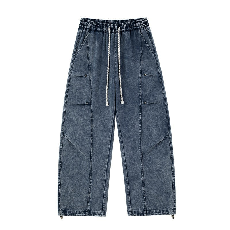 Damen Bequeme Cargo-Hose Drune