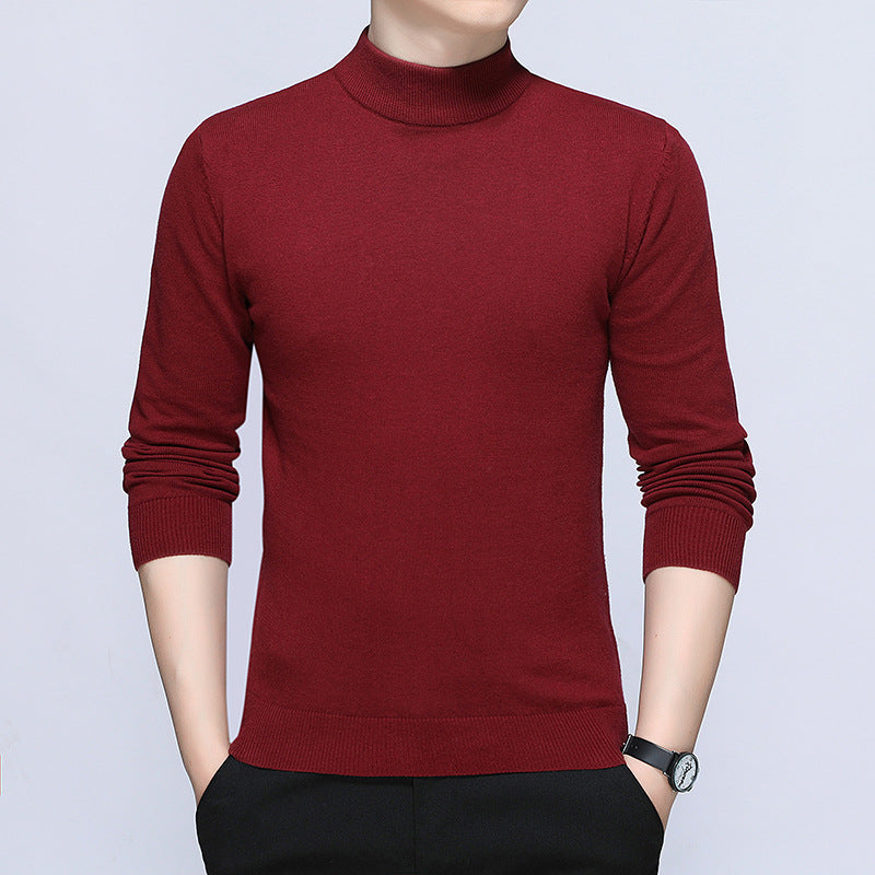 Herren Eleganter Rollkragenpullover Drune