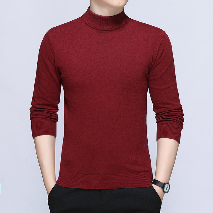 Herren Eleganter Rollkragenpullover Drune