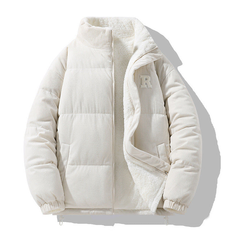 Damen Gemütliche Steppjacke mit hohem Kragen Drune