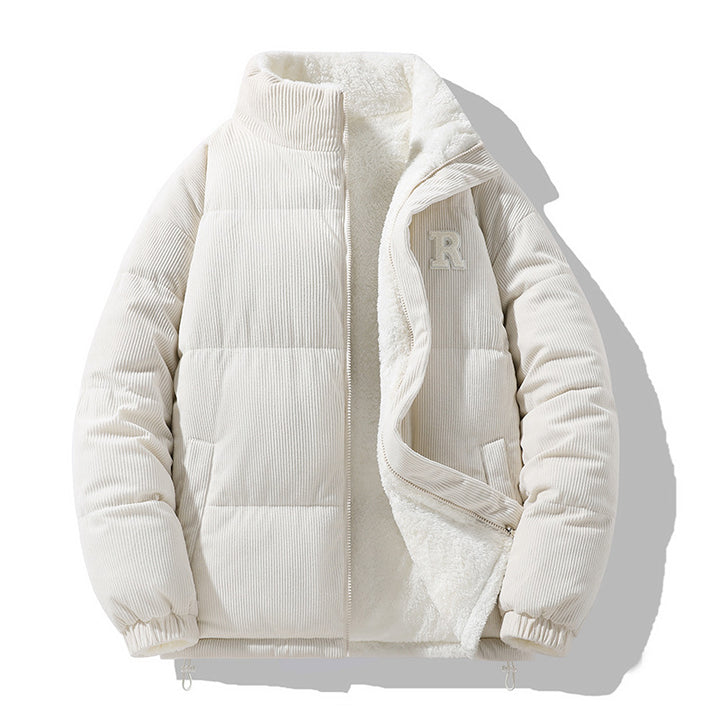 Damen Gemütliche Steppjacke mit hohem Kragen Drune