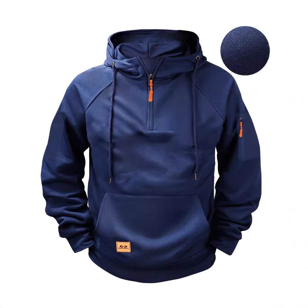 Herren Thermo-Fleece Kapuzenpullover Drune