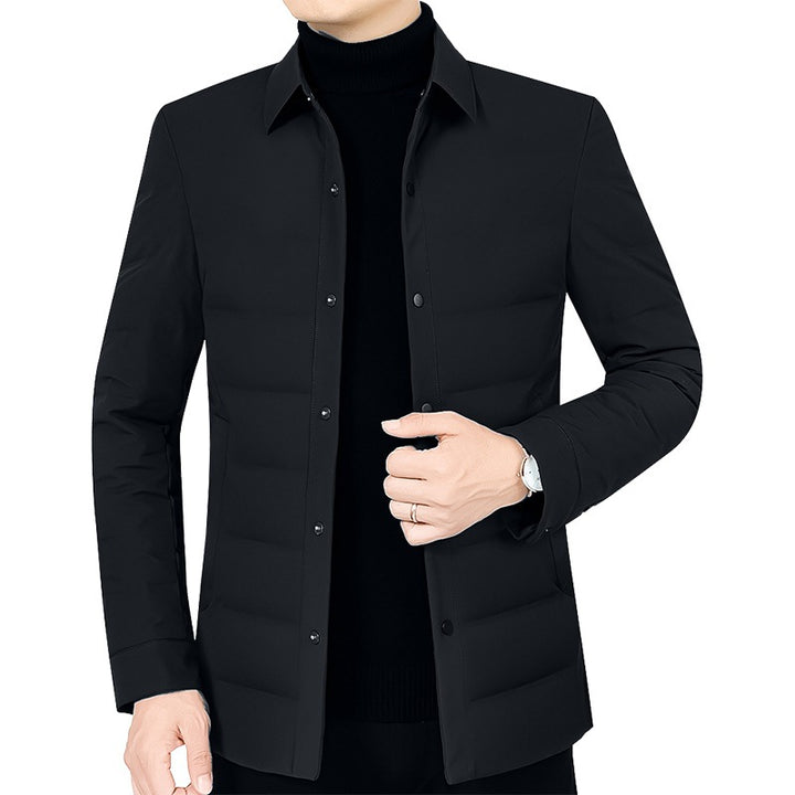 Herren gesteppte Hemdjacke mit leichter Thermofütterung Drune