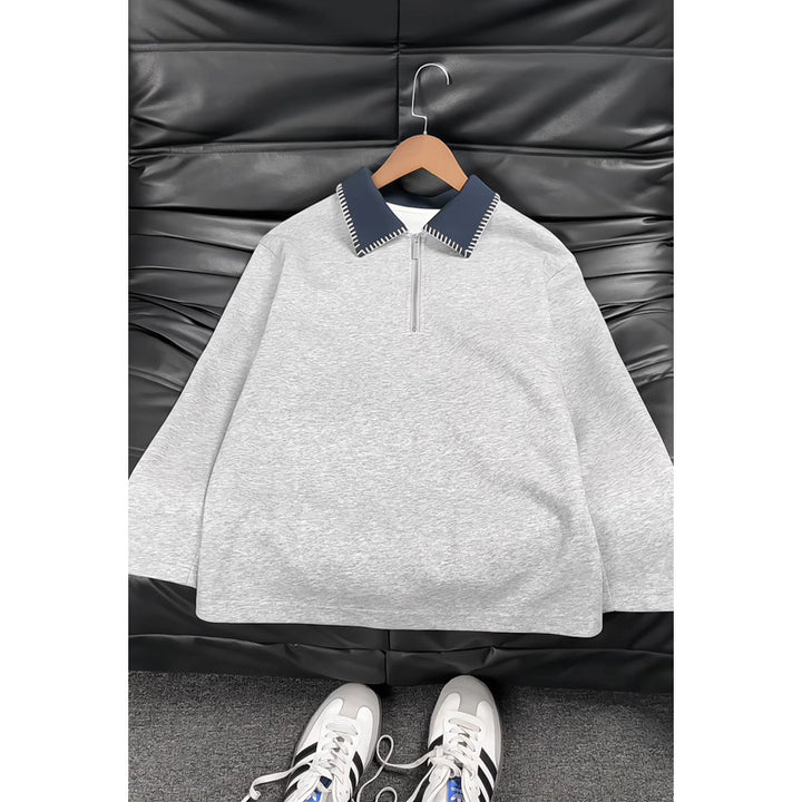 Damen Elegante Freizeitjacke mit Stehkragen und Reißverschluss Drune