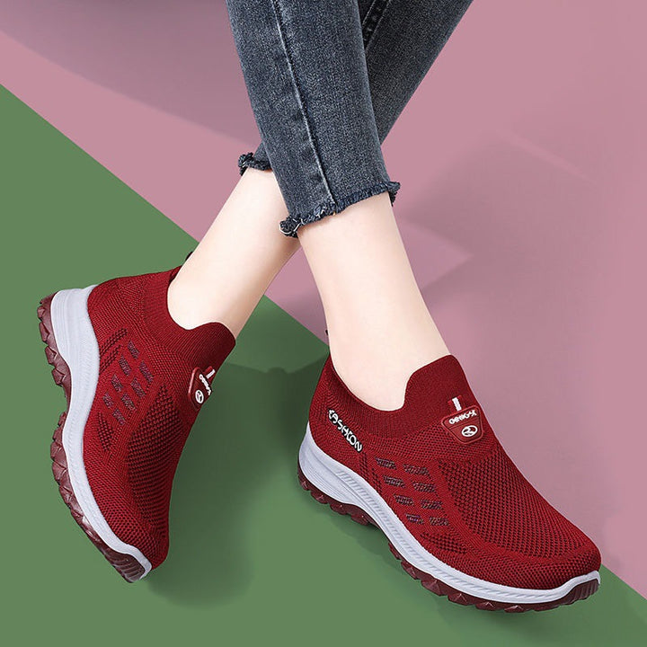 Damen Atmungsaktive Sneaker mit rutschfester Sohle Drune