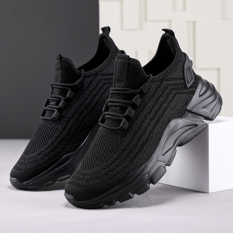 Herren Strick-Sockensneaker mit stoßdämpfender geformter Plateausohle Drune
