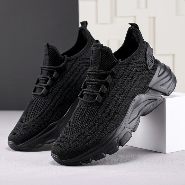 Herren Strick-Sockensneaker mit stoßdämpfender geformter Plateausohle Drune