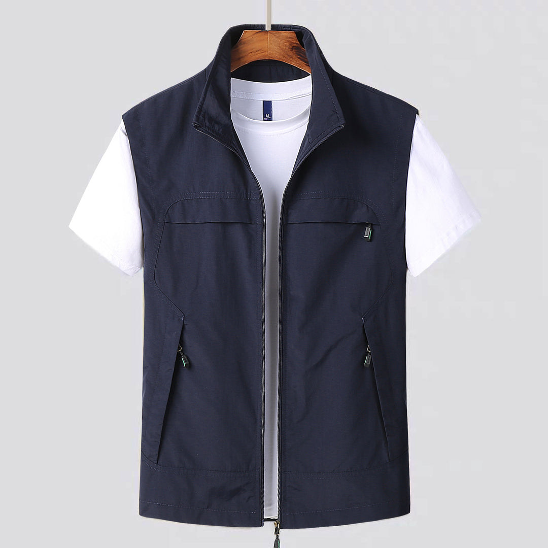 Herren Sportliche Funktionsweste Drune