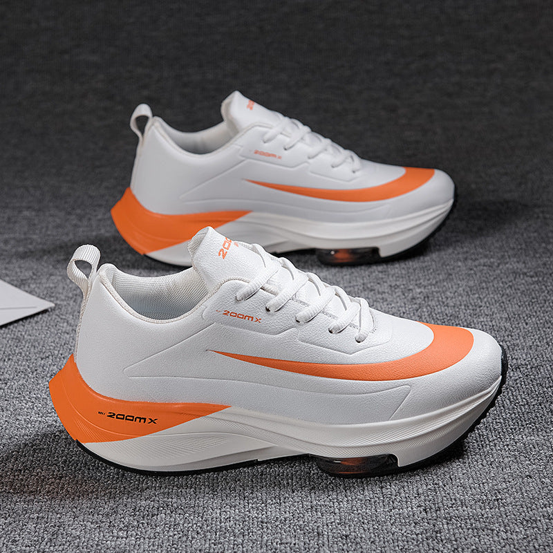 Herren Luftgepolsterter Performance-Sneaker mit sichtbarer Luftkammer und dicker Plateausohle Drune