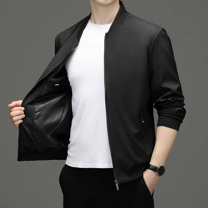 Herren Sportliche Übergangsjacke mit leichtem Futter und praktischen Taschen Drune