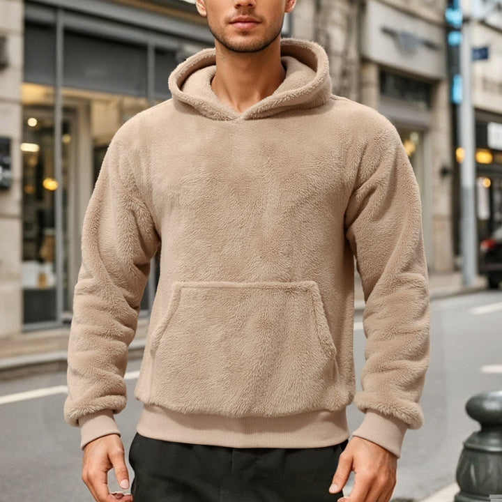 Herren bequemer Oversized Kapuzenpullover Drune