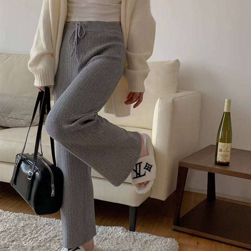 Damen Bequeme und elegante Strickhose Drune