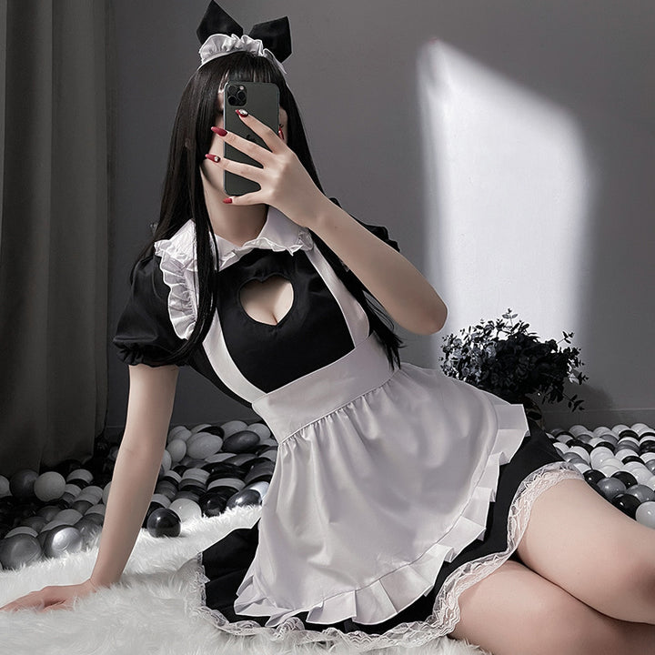 Kostümkleid Französische Kammerzofe für Damen Drune