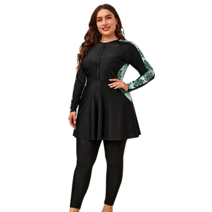 Damen Badeanzug mit longsleeve und elegantem Schnitt Drune