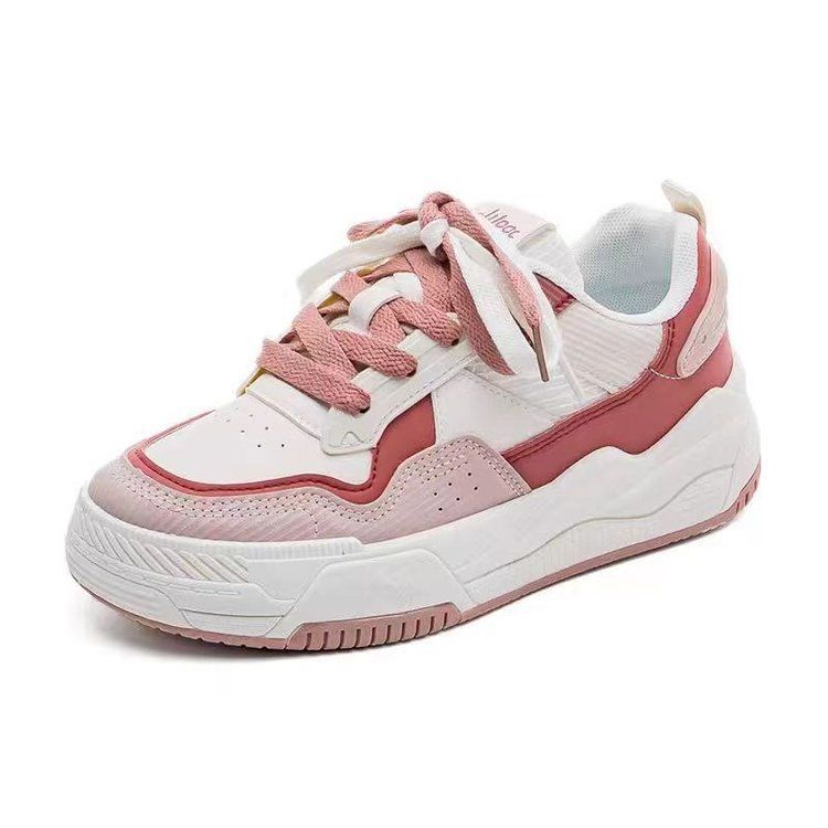 Damen Sportliche Sneakers mit flexibler Laufsohle und atmungsaktiver Obermaterialkombination Drune