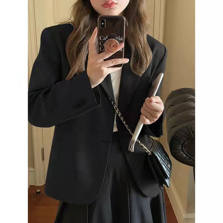 Damen Modischer Blazer mit elegantem Schnitt Drune