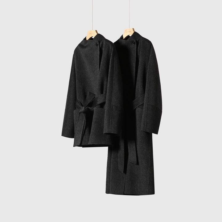 Damen Elegante und modische Wickeljacke Drune