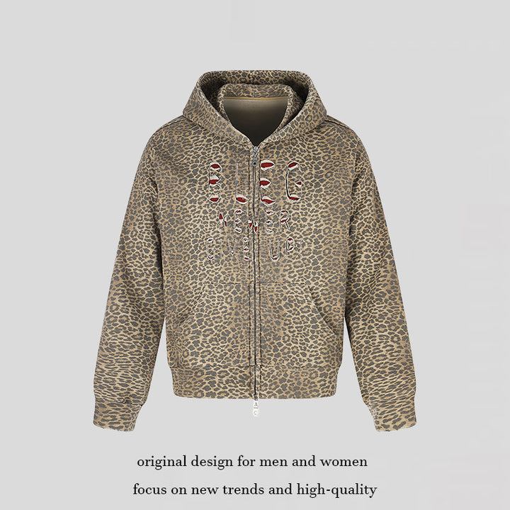 Damen Zip‑Kapuzensweatjacke Drune