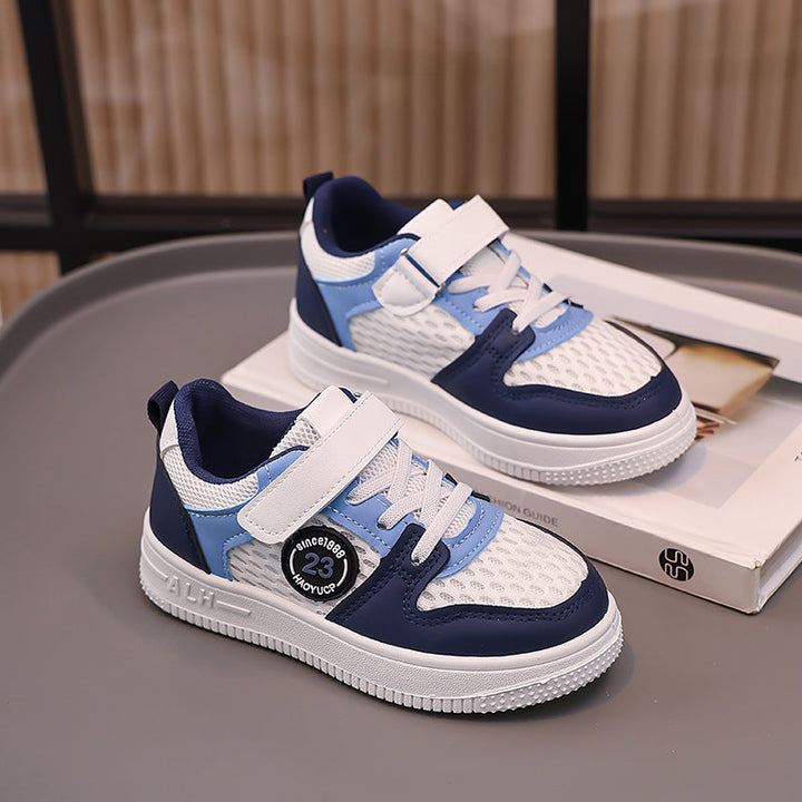 Damen Sportliche Sneaker mit atmungsaktiver Mesh-Oberfläche und praktischem Klettverschluss Drune
