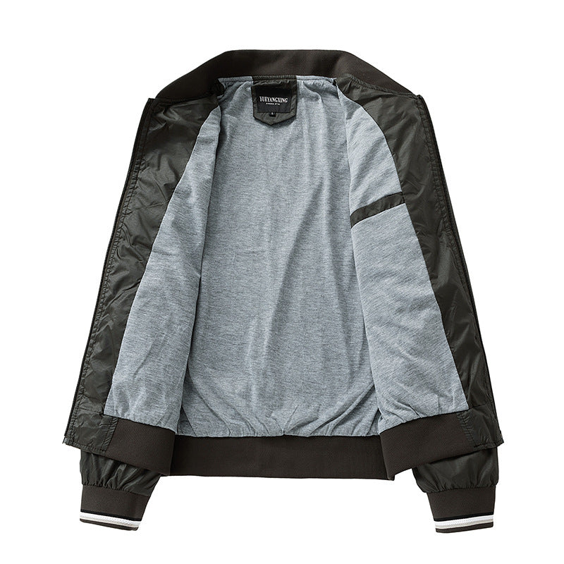 Herren Sportliche Bomberjacke mit zwei Seitentaschen Drune