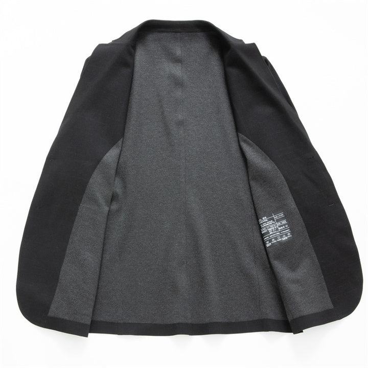 Herren Casual-Sakko mit ungefütterter Konstruktion, aufgesetzten Taschen und Soft-Shoulder Drune