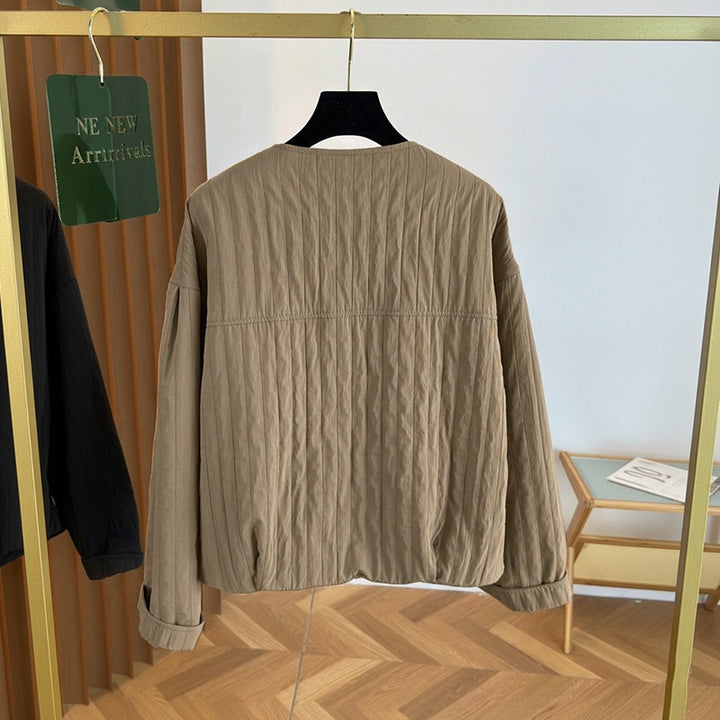 Damen Modische Steppjacke mit leichtem Schnitt Drune