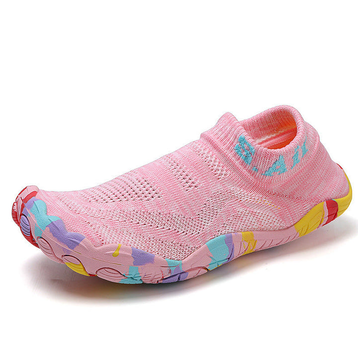 Unisex nan ultraflexibler Strick-Sockenschuh mit anatomischer Mehrzonen-Gummisohle und schnelltrocknender Konstruktion Drune