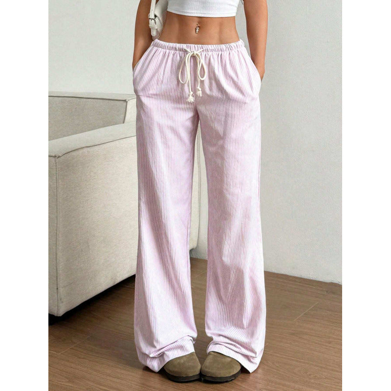 Damen Weit geschnittene Cordhose mit praktischen Eingrifftaschen Drune