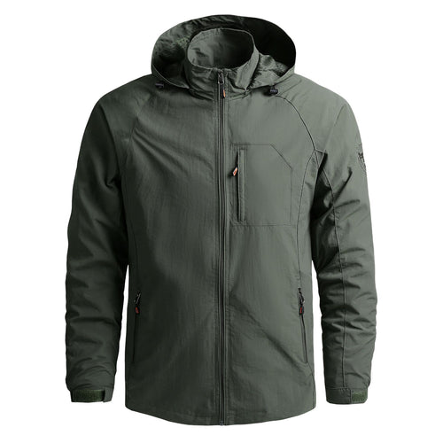 Herren Technische Übergangsjacke mit praktischer Kapuze Drune