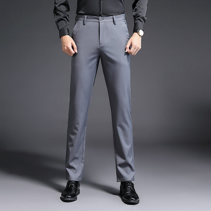 Herren Modern geschnittene Business‑Hose mit Bügelfalte, Stretch und Pflegeleichtem Mischgewebe Drune