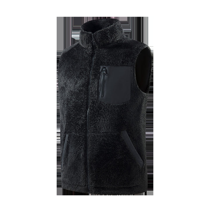 Herren Kuschelige Fleece-Weste mit praktischen Taschen Drune