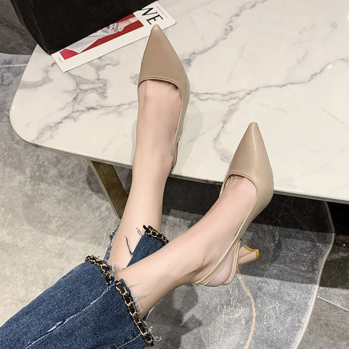 Damen Slingback-Pumps mit elegantem spitzem Design und komfortablem Absatz Drune