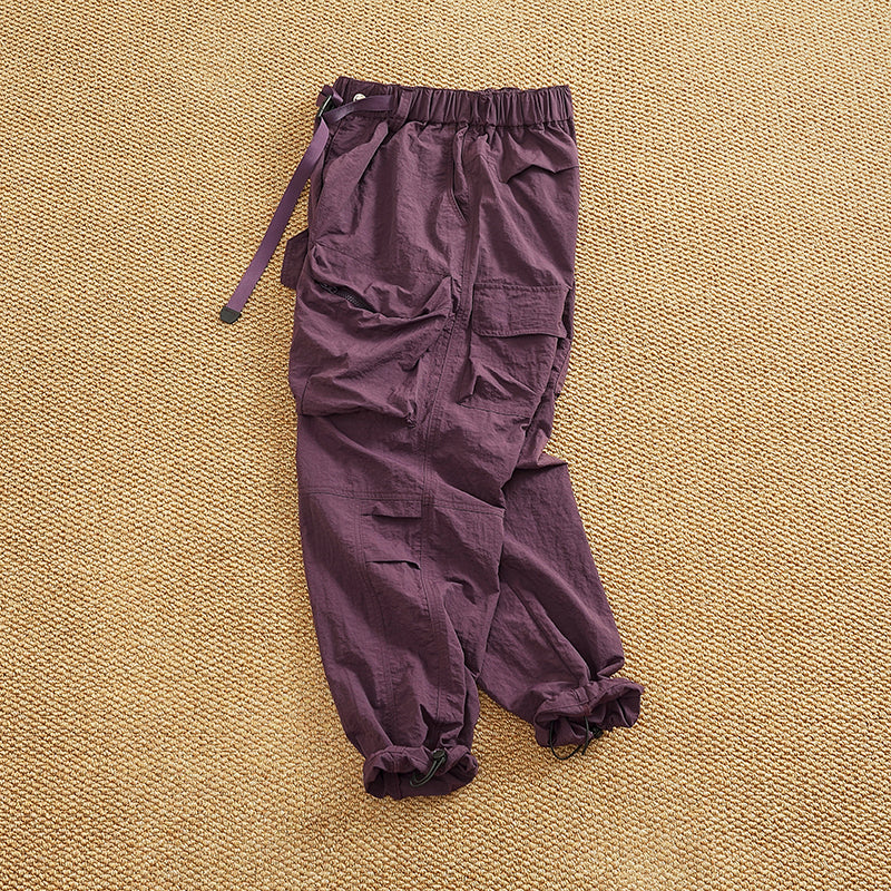 Damen Cargo-Hose mit elastischem Bund und multifunktionalen Taschen Drune
